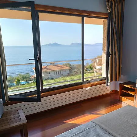 Semesterbostad De Lujo Con Vistas Al Atlantico Y Cies Vigo